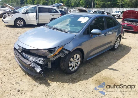 2024 Toyota Corolla Le z USA, uszkodzony, nr VIN 5YFB4MDE1RP104526